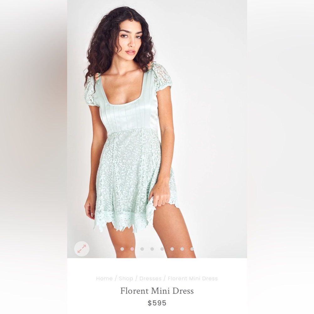 Loveshackfancy Florent Mini Dress Size 8 - Never Worn
